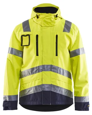 Produktbild von Blakläder High Vis Funktionsjacke 4837 1977 in div. Farben, Farbe:gelb/schwarz, Größe:4XL