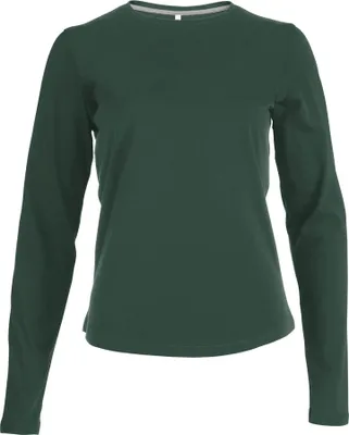 Immagine prodotto di Kariban T-shirt donna a maniche lunghe con girocollo