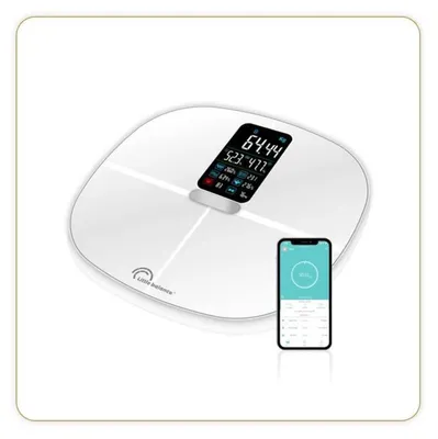 Immagine prodotto di Impedenziometro connesso 180kg/100g bianco Little balance 8464