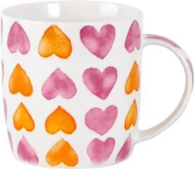 Zdjęcie produktu dla KUBEK "SERCE", 350ML, CERAMICZNY - mix wariantów lub kolorów
