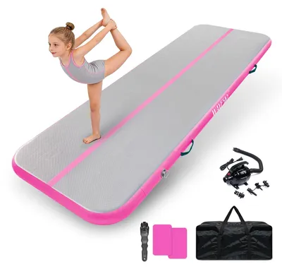 Produktbild von Luftmatte 3 m - Antirutsch - Gymnastikmatte - Aufblasbare Turnmatte - Wasserdicht - 150 KG