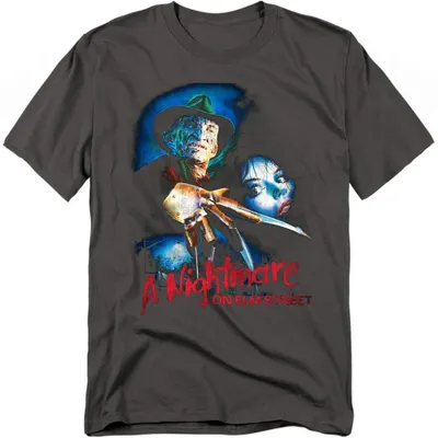 Produktbild von A Nightmare On Elm Street - T-Shirt für Herren/Damen Uni TV39282 (S) (Schwarz)