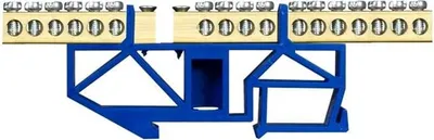 Image de Bornier DIN LZU 11+6 BLAU 10