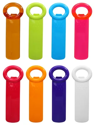 Deckelöffner-Set 8 Stück, für Schraubgläser, 8 Farben