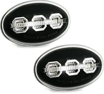 Produktbild von LED SEITENBLINKER SET in SCHWARZ KLAR für FORD FIESTA MK4 MK5 KA MONDEO MK1