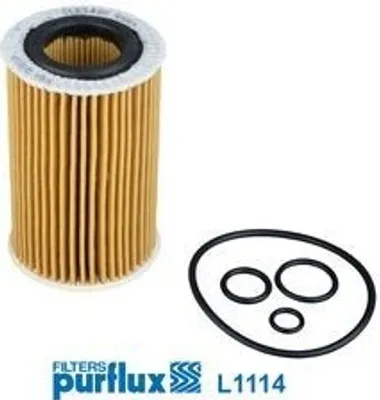 Produktbild von Ölfilter PURFLUX L1114 Filtereinsatz passend für MERCEDES-BENZ SLK (R171)