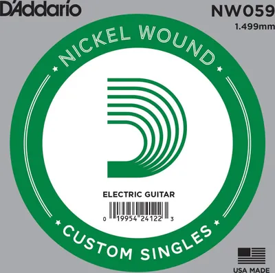 Produktbild von D'Addario Single Nickel Wound .059 Saite
