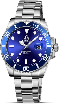 Produktbild von Herrenuhren 30M Wasserdicht Edelstahlarmband Uhr für Männer Quarz Analog Uhren Herren Luxus Armbanduhren