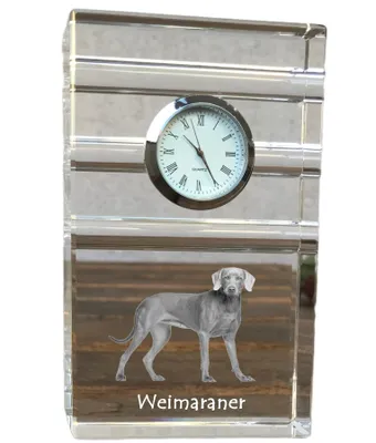 Productafbeelding van Weimarse staande hond driekleurige klok met hond Art-Dog