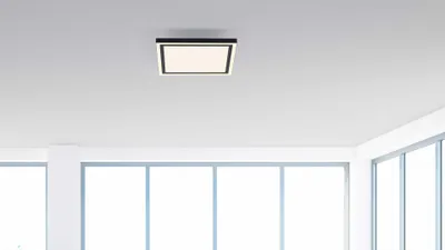 Obrázek produktu pro Stropní svítidlo LED, panel, stmívatelné dálkové ovládání, H 6,2 cm