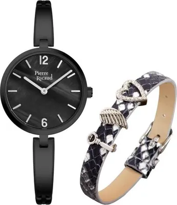 Zdjęcie produktu dla Zegarek  Pierre Ricaud P22092.B15EQN152.5SNK czarny