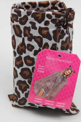 Produktbild von Poncho Leopard - Karnevalskostüm Damen Fasching