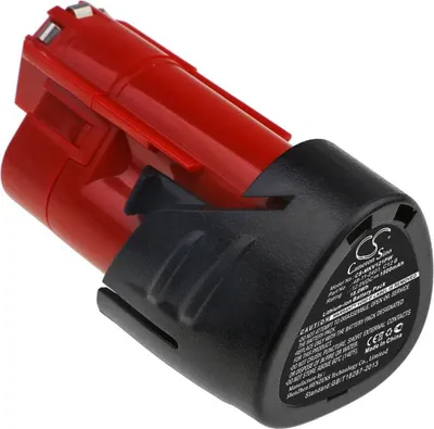 Obrázek produktu pro Baterie pro Milwaukee M12 BDDX-202X a další (ekv. C12 B, C12 BX, M12, M12 B2), 12V, 1.5 Ah,