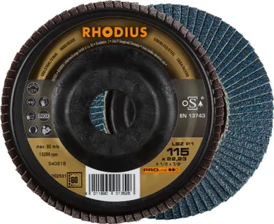 Image de HODIUS PROline LSZ P1 Disque à lamelles 115 x 22,23 mm K60