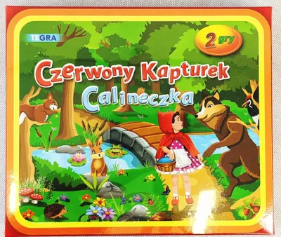 Obrázek produktu pro Desková hra Červená Karkulka a Palčátka pro děti od 7 let od společnosti Tegra