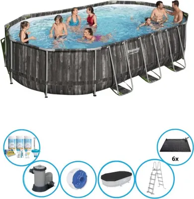 Zdjęcie produktu dla Bestway Pool Power Steel - Pool Deal - 610x366x122 cm