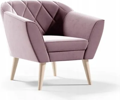 Produktbild von BETTSO Sessel Velvet Relaxsessel mit Holzbeinen Polstersessel Fernsehsessel für Wohnzimmer Skandinavischen Stil VIVA Rosa