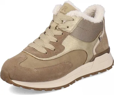 Produktbild von Rieker Evolution Damen Sneaker high in Beige, Größe 39
