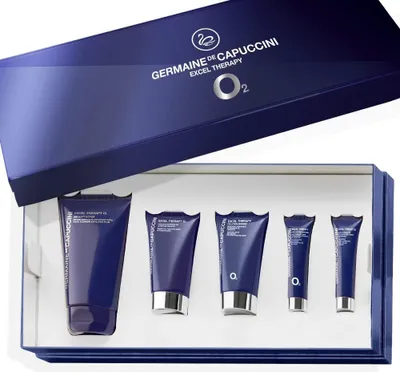Produktbild von Set von Gesichtscremes GERMAINE DE CAPUCCINI Excel Therapy O2 + Peeling