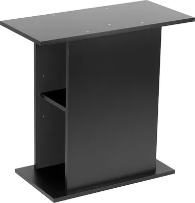 Produktbild von Aquarium Unterschrank - speziell für Starter Line 105 L Aquarien entwickelter Aquarium Tisch für sicheren Stand, Farbe: Schwarz