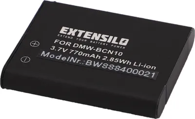 Produktbild von EXTENSILO 2x Akku Ersatz für Leica BP-DC14, BP-DC14E für Kamera (770 mAh, 3,7 V, Li-Ion)