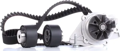 Produktbild von DOLZ KD007 Zahnriemensatz + Wasserpumpe passend für PEUGEOT 206 Schrägheck (2A/C) 306 Schrägheck (7A, 7C, N3, N5) PARTNER Combispace (5F) für CITROËN