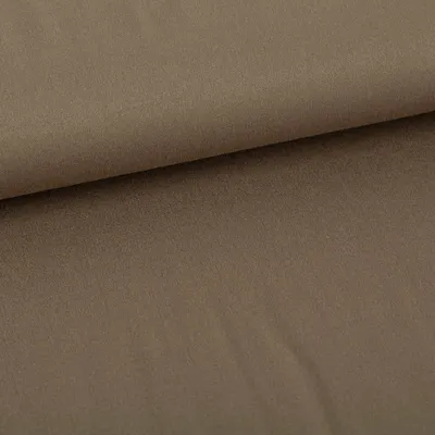 Produktbild von Viskosestoff Meterware Stretch Rosella uni olive dunkelgrün 1,40m