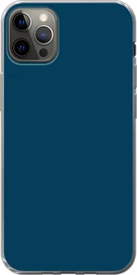 Produktbild von MuchoWow® Handyhülle Schutzhülle Hülle für Telefoonhoesje iPhone 13 Pro Max Indigo - Palette - Farben Silikon Softcase Handy Hülle - Mobiltelefon