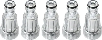 Produktbild von 5x Trade-Shop Ersatz Wasserfilter / Kompaktfilter kompatibel mit Kärcher K2-K7 Hochdruckreiniger, 3/4" Anschluss, 3cm Durchmesser, 175 PSI, 140° max
