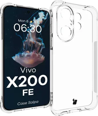 Produktbild von Flexible Handyhülle für Vivo X200 FE, Bizon Case Salpa, Transparent