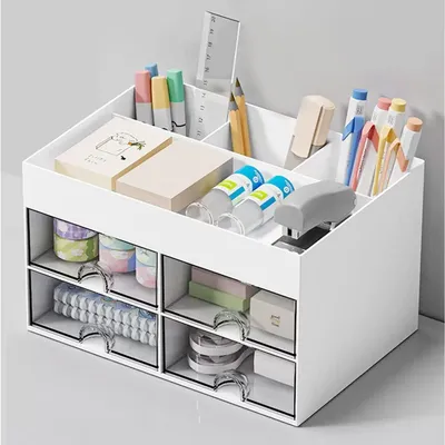 Obrázek produktu pro Solidchoice – Multifunkční stolní organizér s 7 přihrádkami