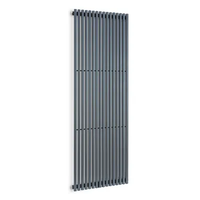 Image de Blumfeldt Radiateur Eau Chaude Design, Radiateur Vertical Eau Chaude pour Chauffage Maison, Faible Conso d'Energie, Silencieux, Chauffage Mural 1425kw pour Salle de Bains, Seche Serviette Eau Chaude