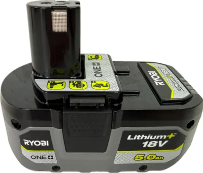 Produktbild von RYOBI RB1850X Akku 18 V 5,0 Ah / 5000 mAh Li-Ion ONE+ ( 5133005287 ) mit Ladestandanzeige