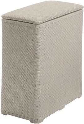 Produktbild von Platzsparender Wäschekorb in Beige 70l | Robinia