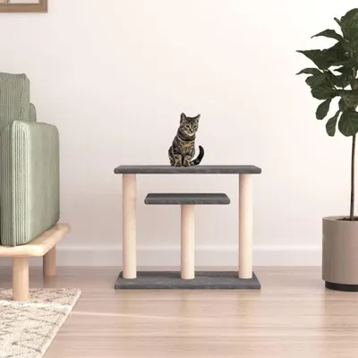 Image de Arbre à chat avec plates-formes 62,5 cm Arbre à grimper Arbre de jeu pour chats