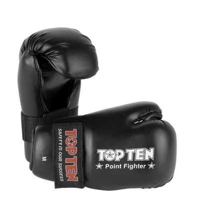 Produktbild von Semikontakt-Handschuh Point Fighter Schwarz S