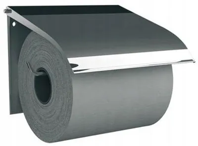 Produktbild von Merida U1S Toilettenpapierhalter polierter Stahl wandmontiert
