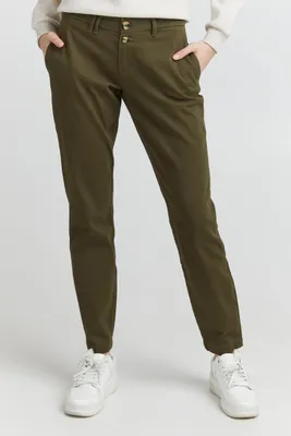 Produktbild von OXMO OXPilar Damen Chino Hose Stoffhose mit Stretch