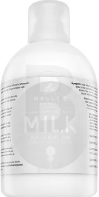 Produktbild von Kallos Hair Milk Shampoo With Keratin And Milk Protein 1000 ml