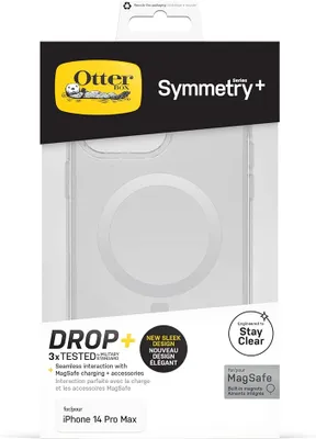 Produktbild von OtterBox SymmetryPlus Hülle für iPhone 14 Pro Max Transpare