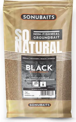 Produktbild von Sonubaits Sonu So Natural - Black (1 kg)