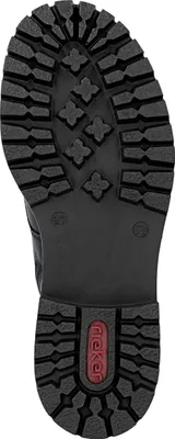 Produktbild von Rieker Damen Stiefelette Biker Boot mit Strass und Blockabsatz 72620, Größe:39 EU, Farbe:Schwarz