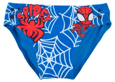 Produktbild von Spider-Man Kinder Badehose Jungen Badeslip , Farbe:Blau, Größe:92