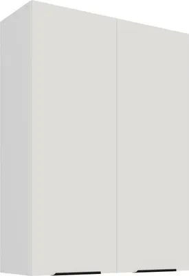 Produktbild von Hoher Küchenoberschrank LUNARA – Breite 80 cm, weiß