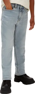 Immagine prodotto di Jeans da bambino Calvin Klein, modello Andrew Wash, vestibilità regular, vita media, colore blu (Andrew Wash), taglia 8