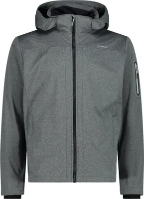 Produktbild von MAN Jacket Zip Hood antracite mel.-ghiaccio (07UR) 54