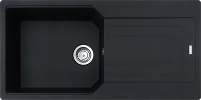 Produktbild von Franke Einbauspüle Fragranit Urban UBG 611-100 – Black Matt