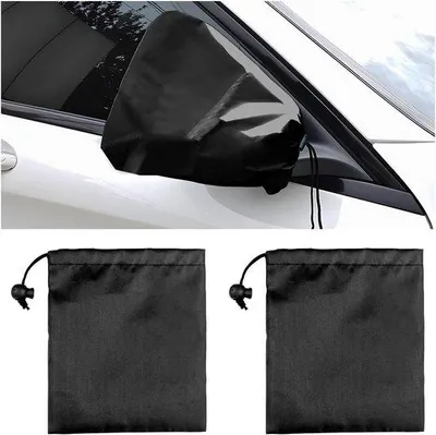 Produktbild von Seitenspiegel Schneeabdeckung Frostschutz 33x27cm schwarz