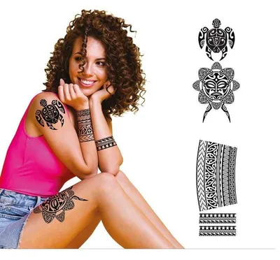 Obrázok produktu pre Guirca Blumentattoos 14x30 cm Jedna veľkosť