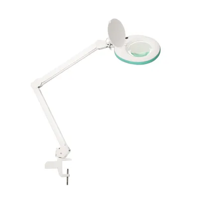 Immagine prodotto di Lumeno LED lampada di ingrandimento 721X-MKIII, lente di ingrandimento Ø 125 mm, 3 diottrie, verde 7213GN-MKIII